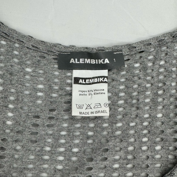 ALEMBIKA Lagenlook Maxi Dress Size 1 Gray - Picture 10 of 16